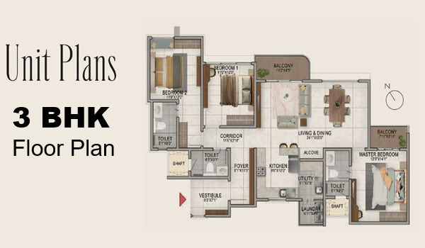 Puravankara Codename Skye Floor Plan